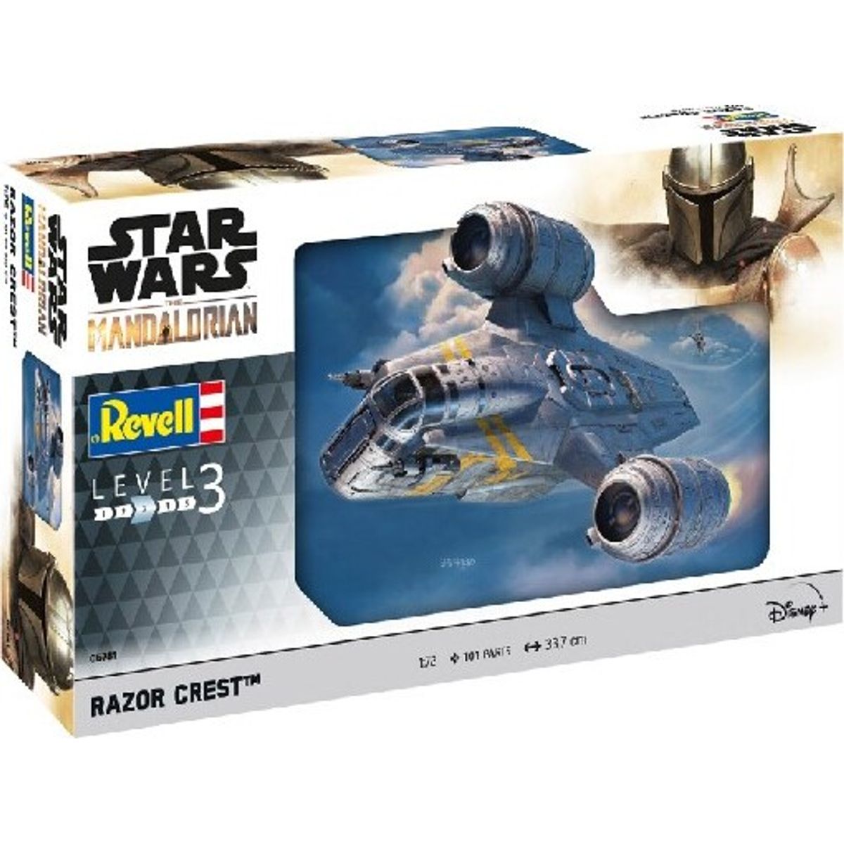 Revell - The Razor Crest - The Mandalorian - 1:72 - Level 3 - 06781