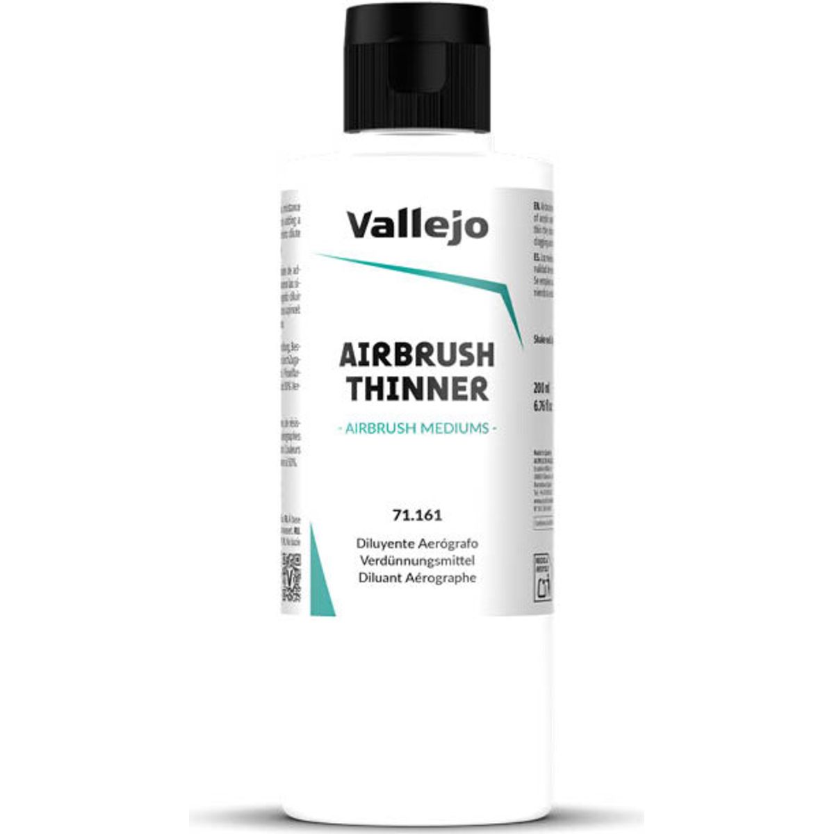 Vallejo - Airbrush Thinner - Fortynder 200 Ml