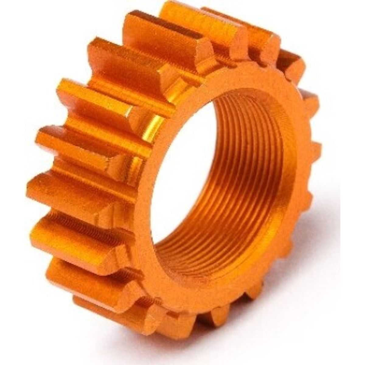 Threaded Pinion 18tx12mm (1m) (orange) - Hp106630 - Hpi Racing