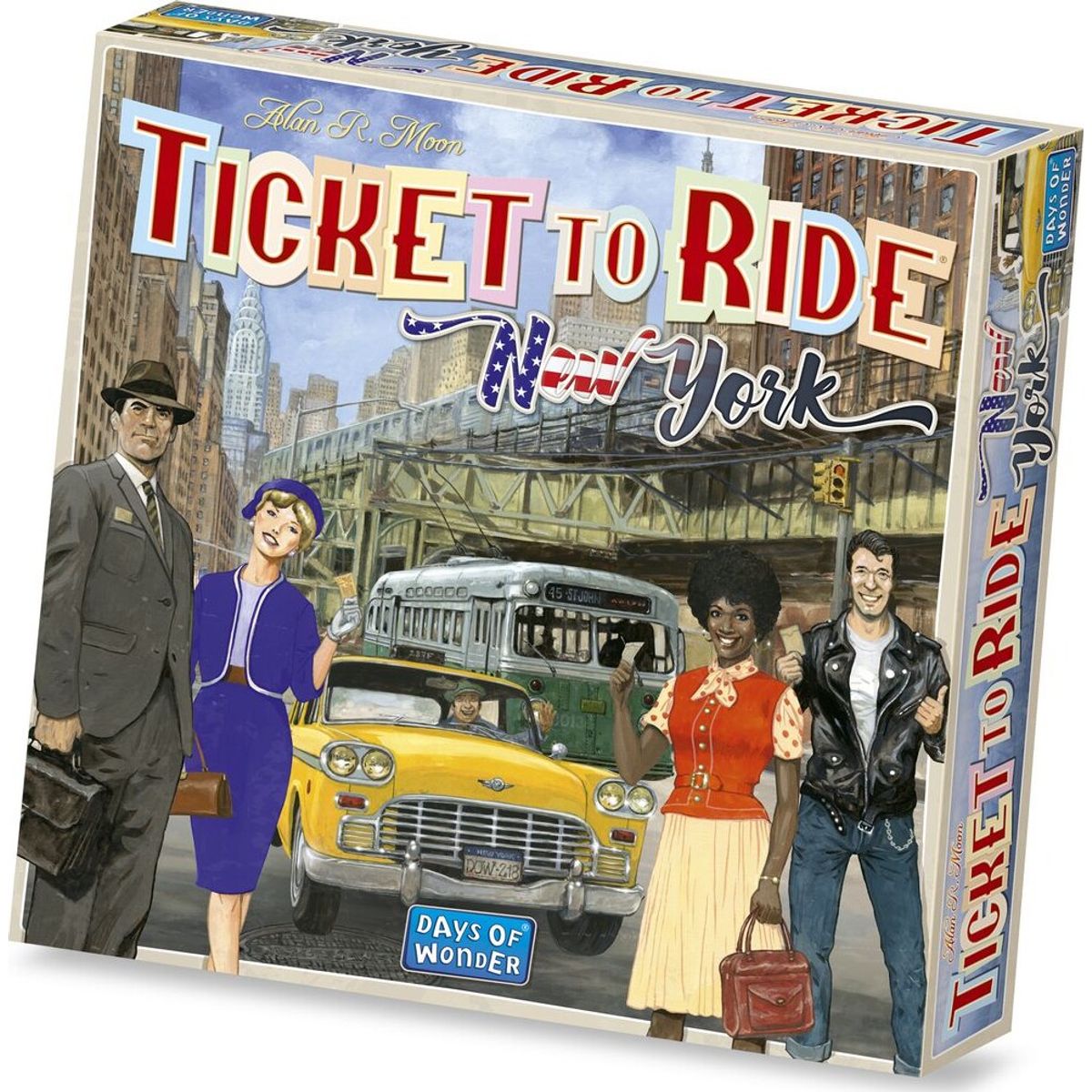 Ticket To Ride: New York - Brætspil - Engelsk