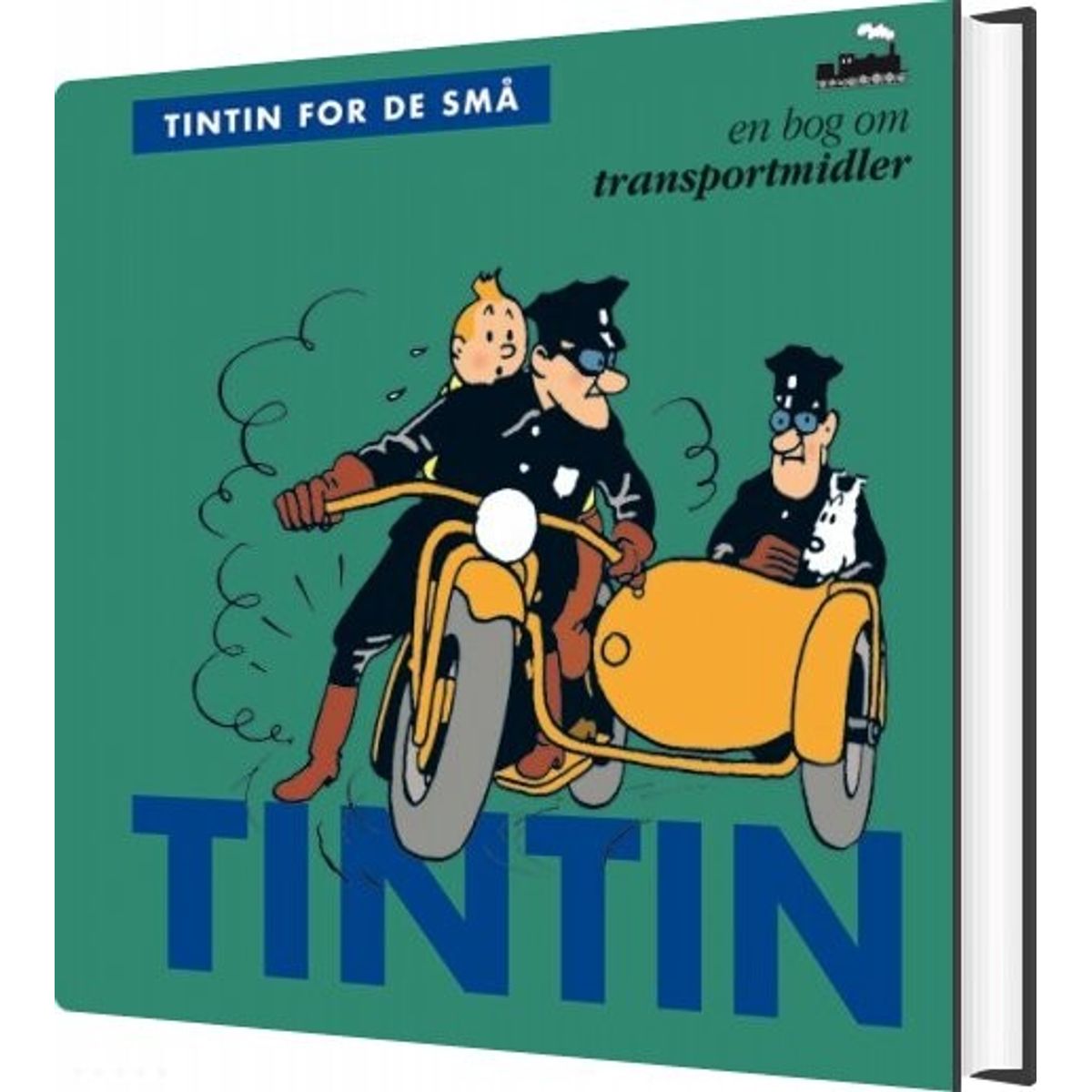 Tintin For De Små: En Bog Om Transportmidler - Hergé - Bog