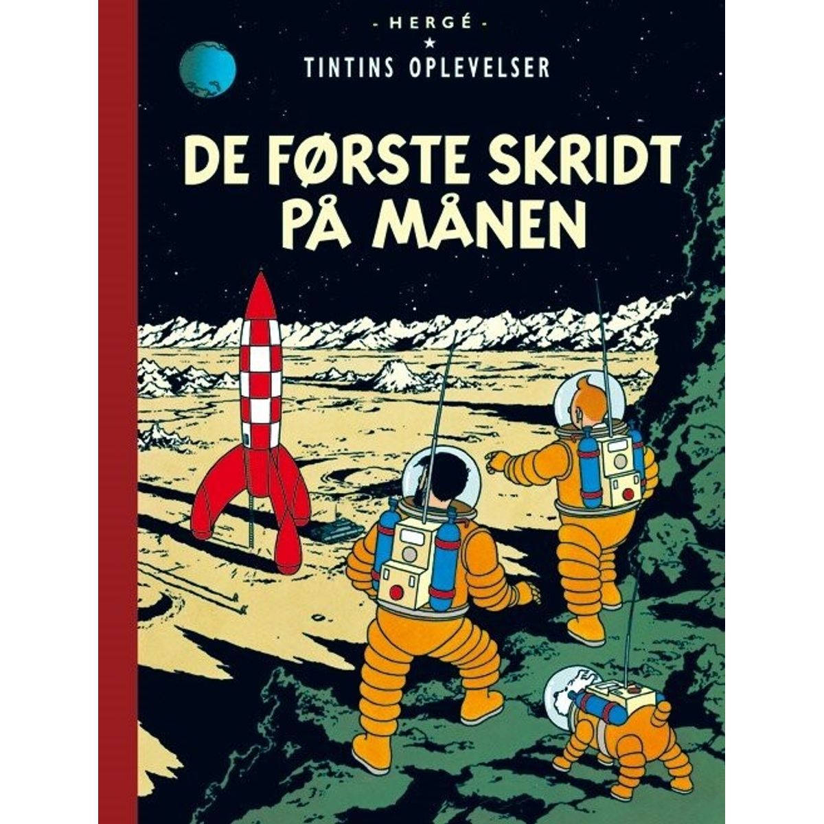 Tintins Oplevelser: De Første Skridt På Månen - Hergé - Tegneserie