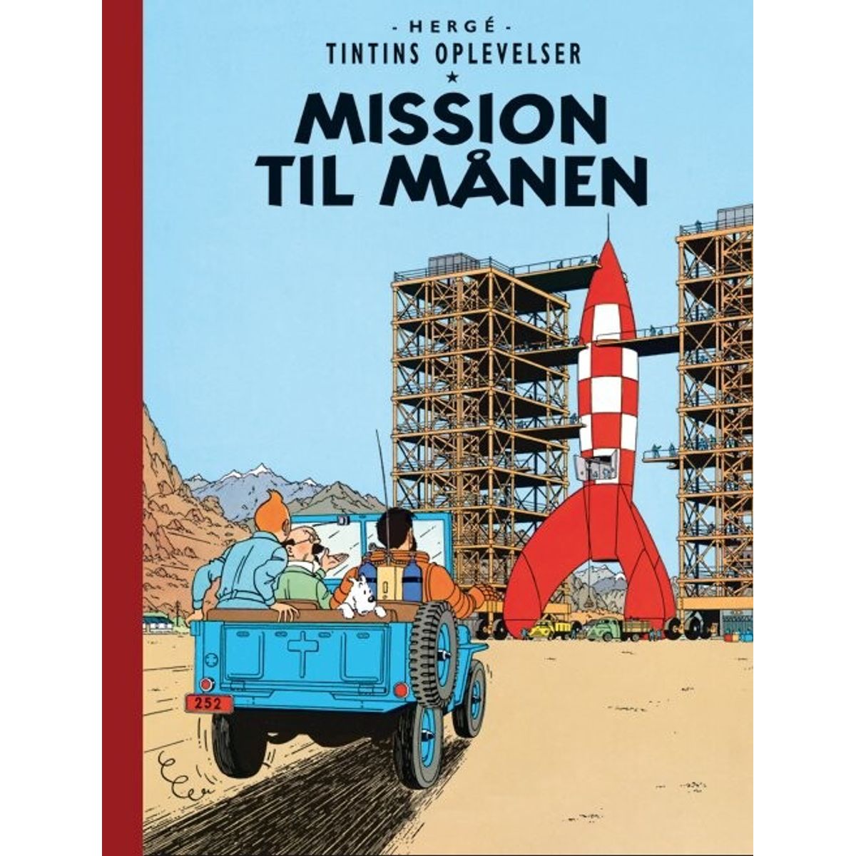 Tintins Oplevelser: Mission Til Månen - Hergé - Tegneserie