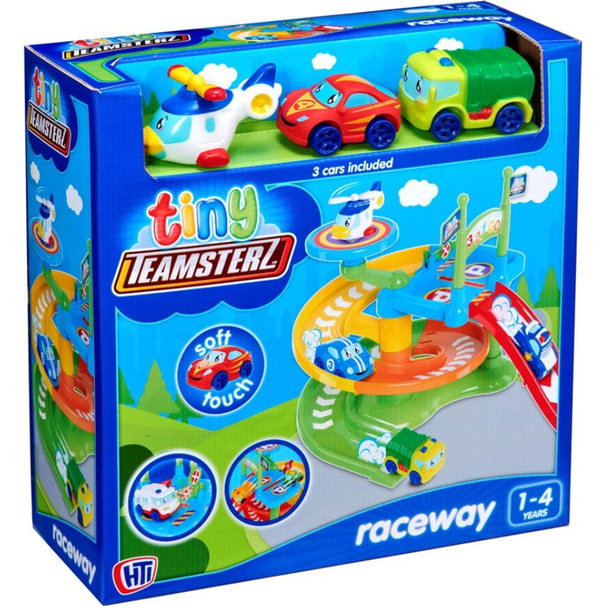 Tiny Teamsterz - Raceway + 3 Cars (1425004)