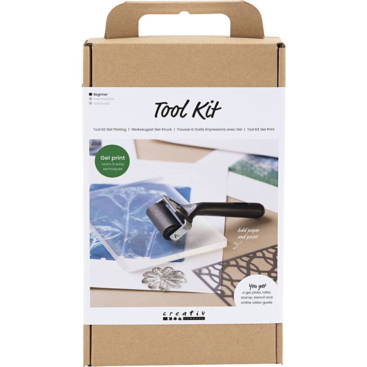 Tool Kit Gel Print