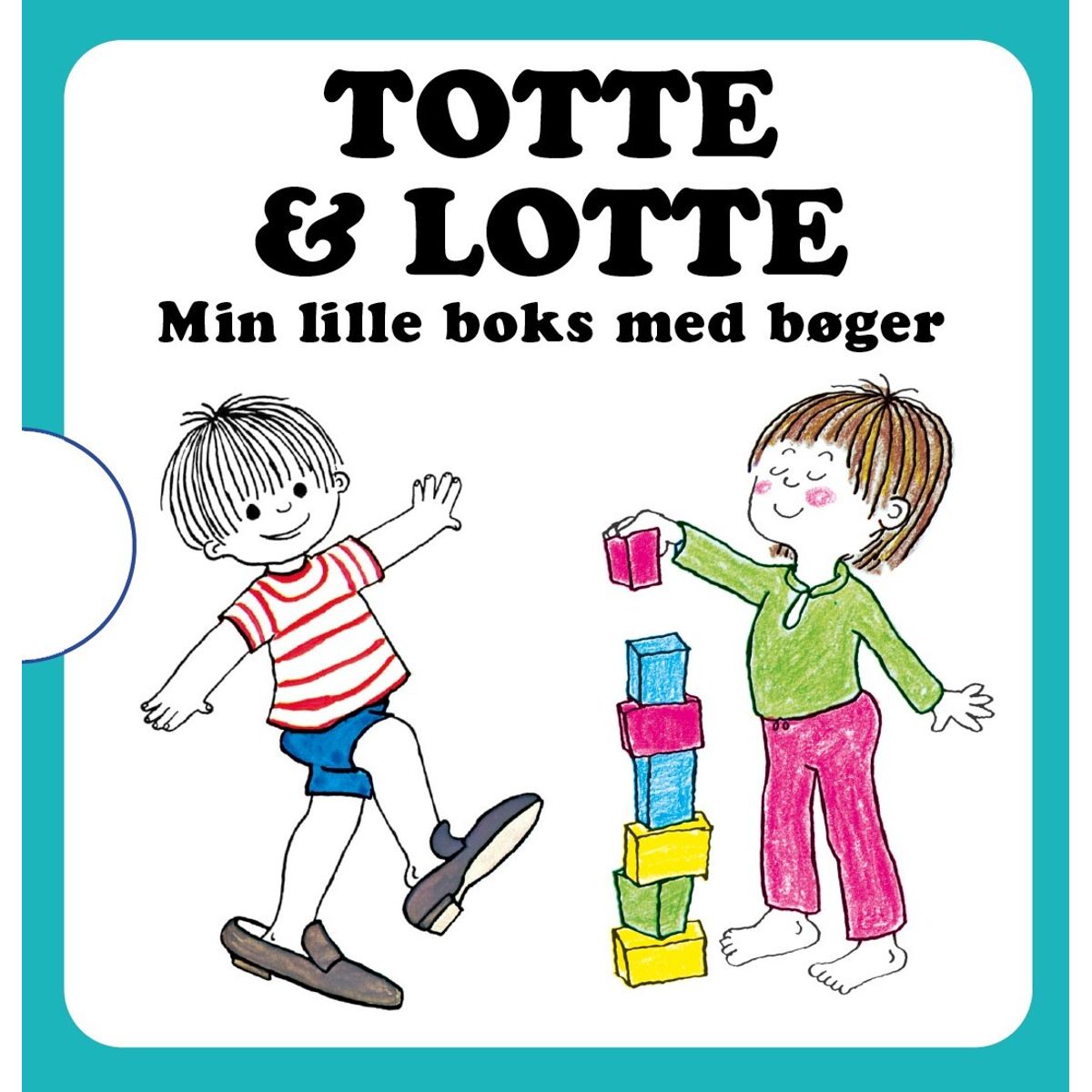 Totte & Lotte: Min Lille Boks Med 4 Bøger - Bog