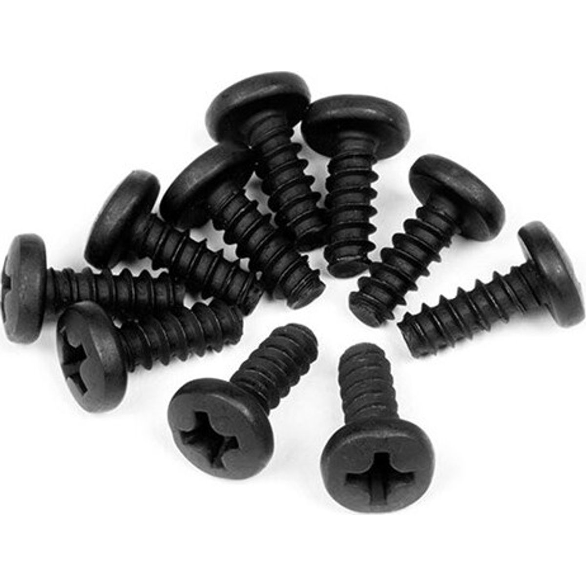 Tp. Binder Head Screw M3x8mm (10pcs) - Hpz566 - Hpi Racing