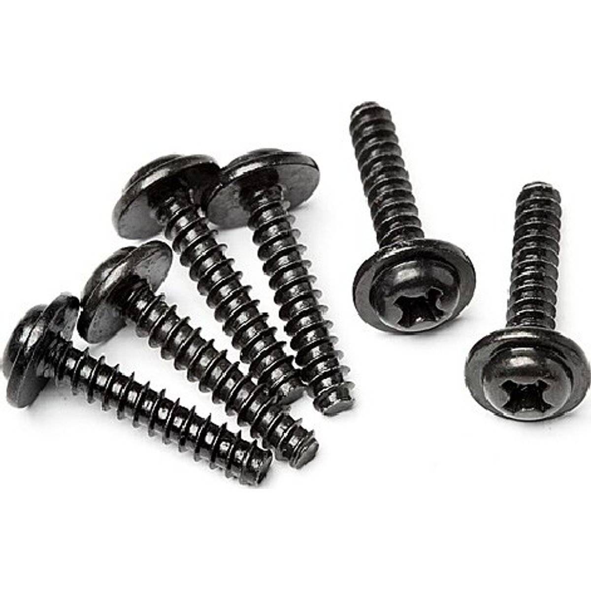 Tp. Flanged Screw M3x15mm (6pcs) - Hpz563 - Hpi Racing