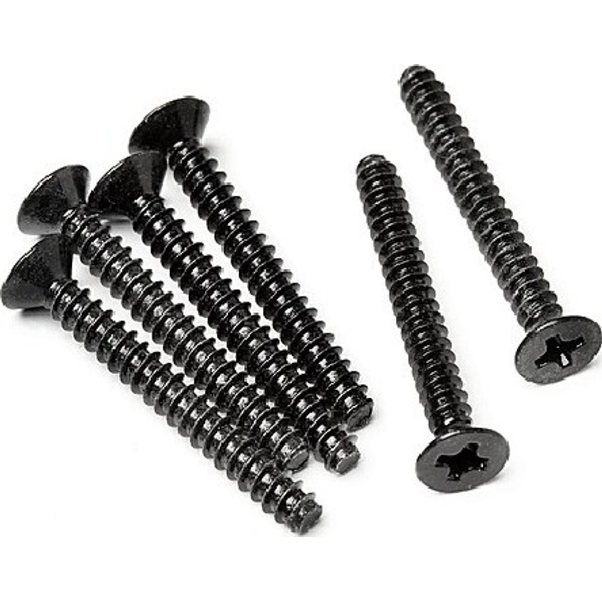 Tp. Flat Head Screw M3x25mm (6pcs) - Hpz583 - Hpi Racing