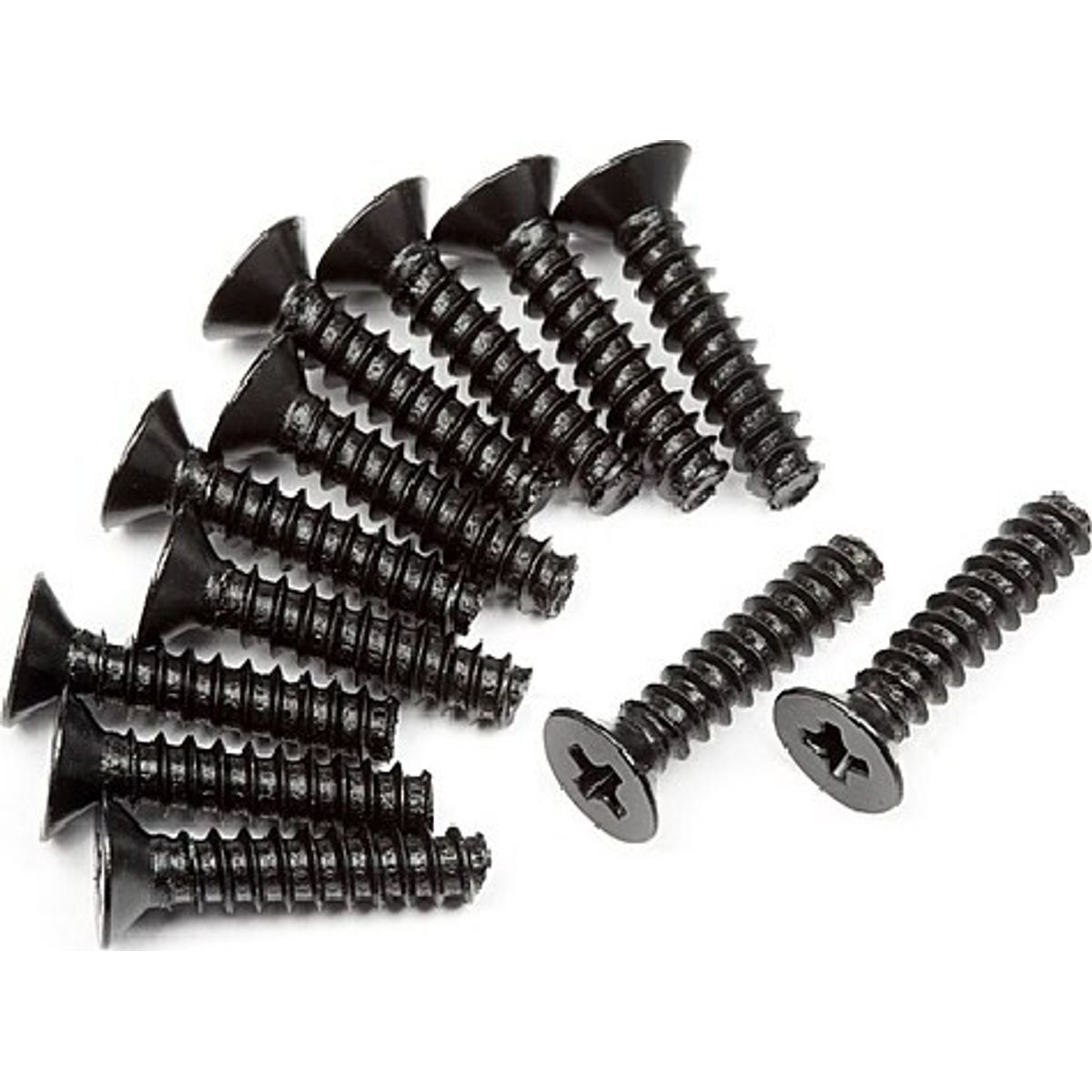 Tp. Flat Head Screw M2.6x12mm (12pcs) - Hpz478 - Hpi Racing