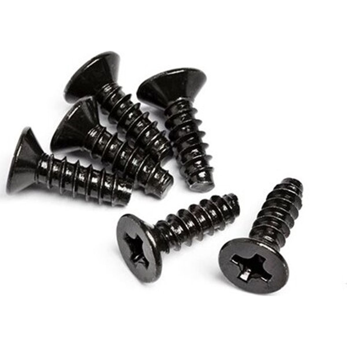 Tp Flat Head Screw M3 X 10mm (6 Pcs) - Hpz577 - Hpi Racing