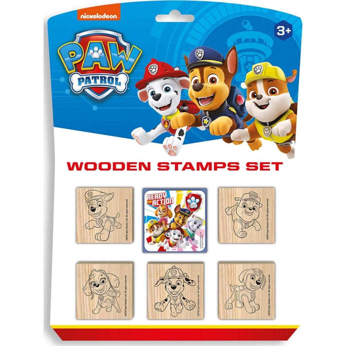 Paw Patrol Stempel Sæt