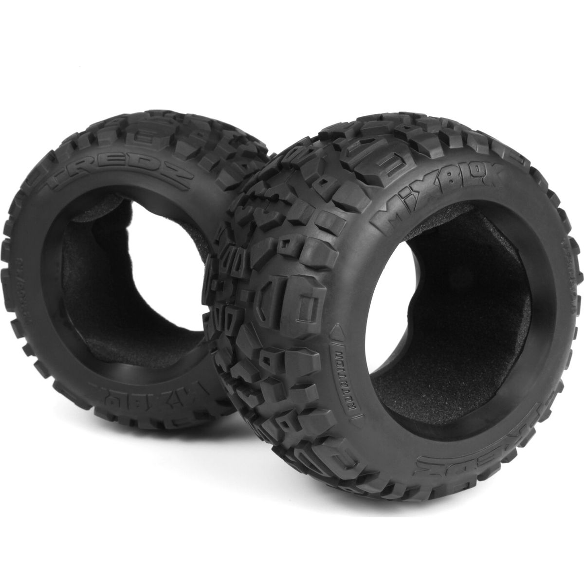 Tredz Mixblok Tire (122x68/2.8in/2pcs) - Mv150396 - Maverick Rc