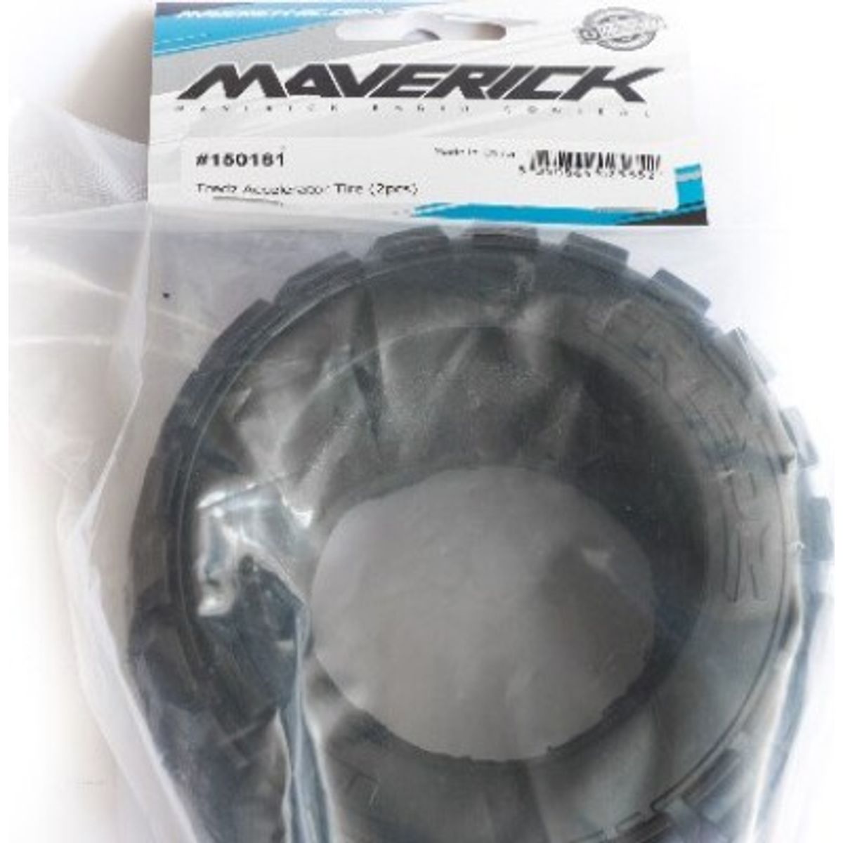 Tredz Accelerator Tire (120x70/2.8in/2pcs) - Mv150181 - Maverick Rc