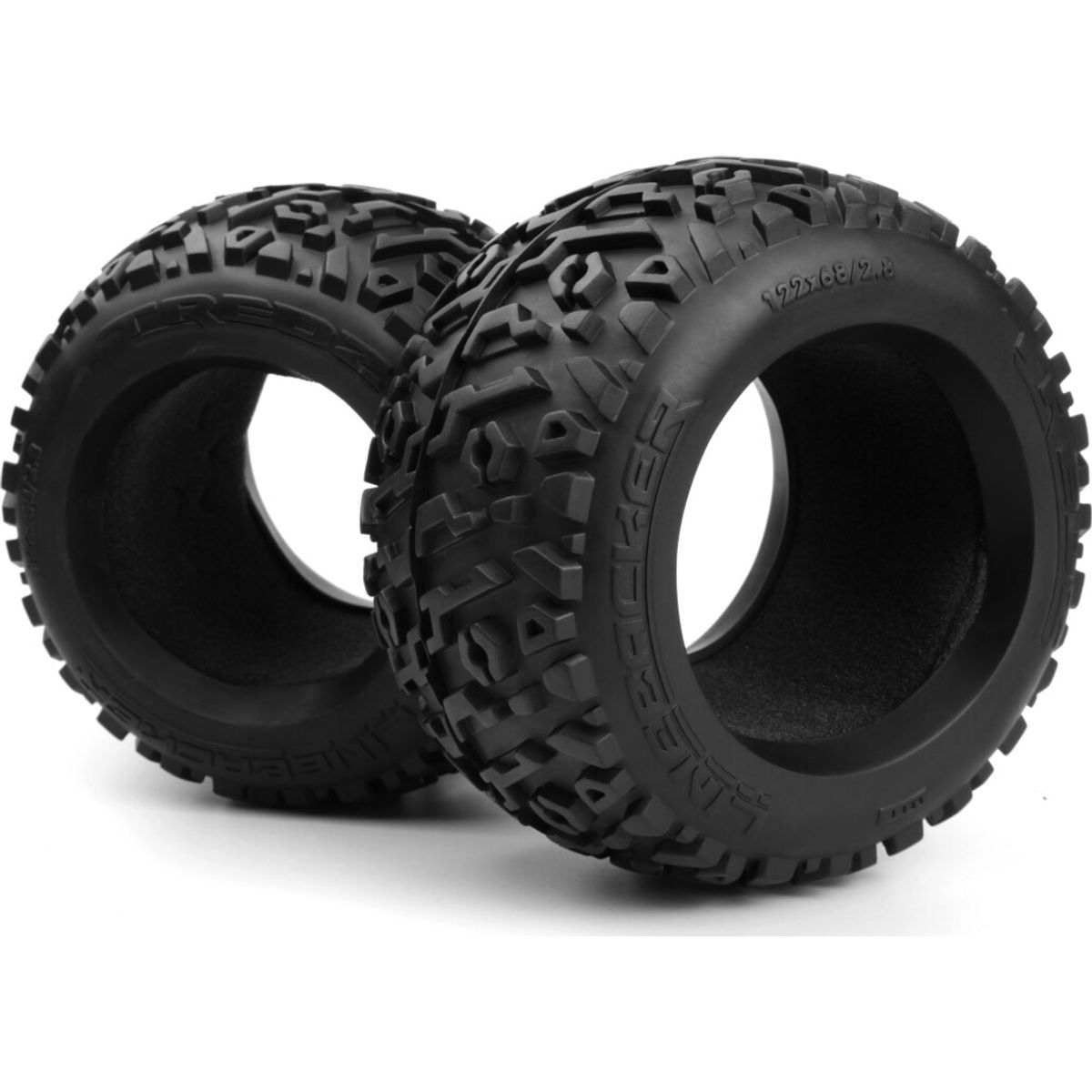 Tredz Linebacker Tire (122x68/2.8in/2pcs) - Mv150395 - Maverick Rc