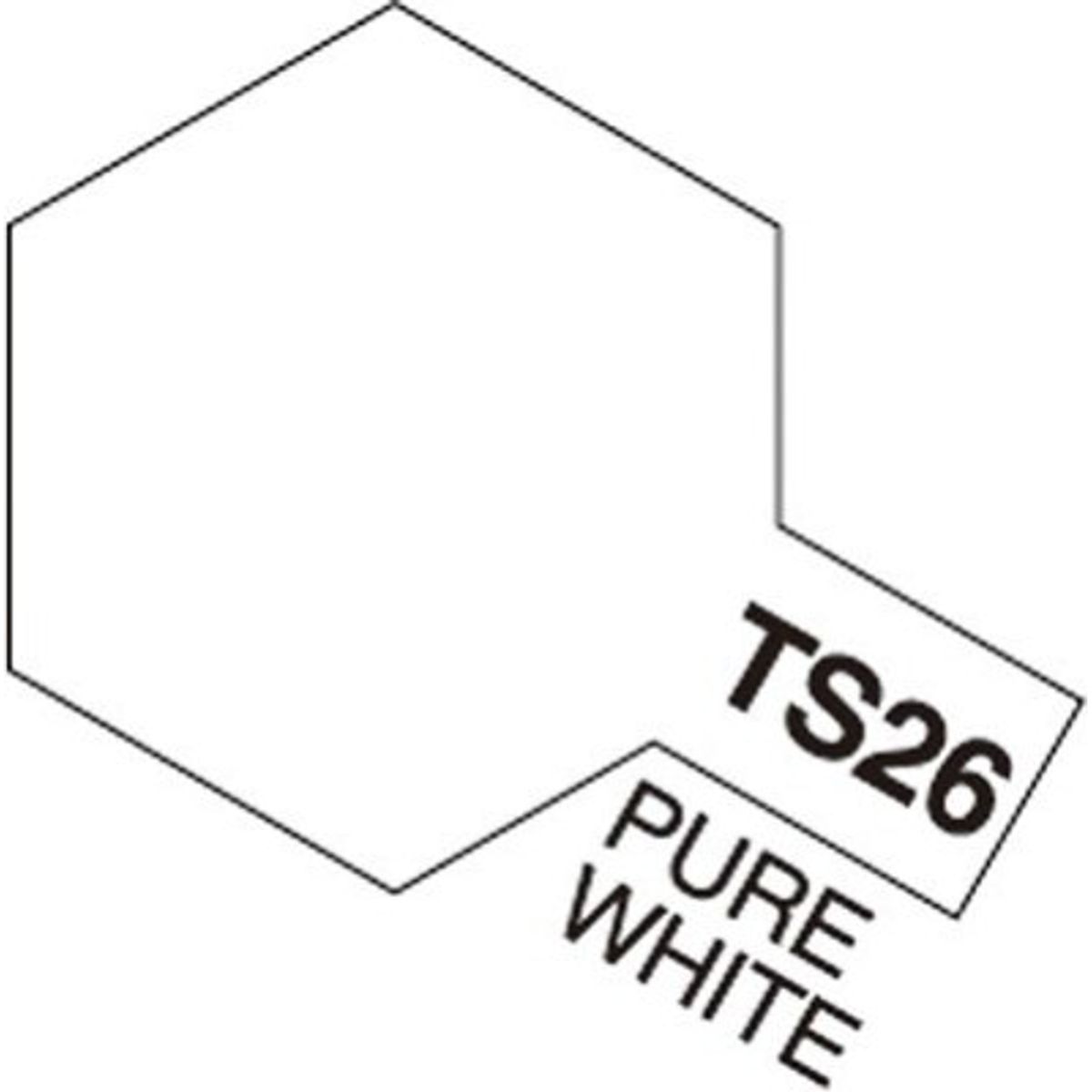 Tamiya Spraymaling - Ts-26 Pure White Gloss - 85026