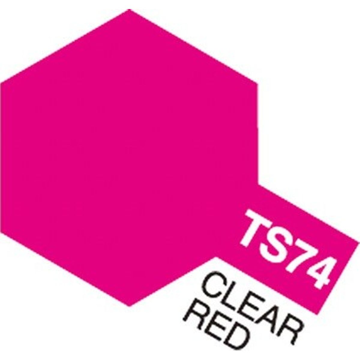 Tamiya Spraymaling - Ts-74 Clear Red Gloss - 85074