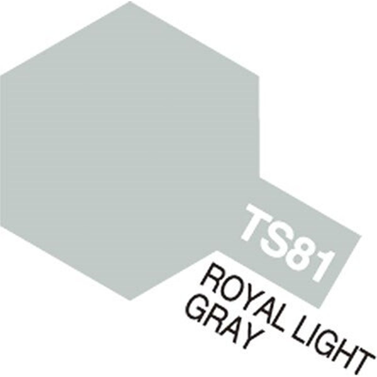 Tamiya Spraymaling - Ts-81 Royal Light Gray Flat - 85081