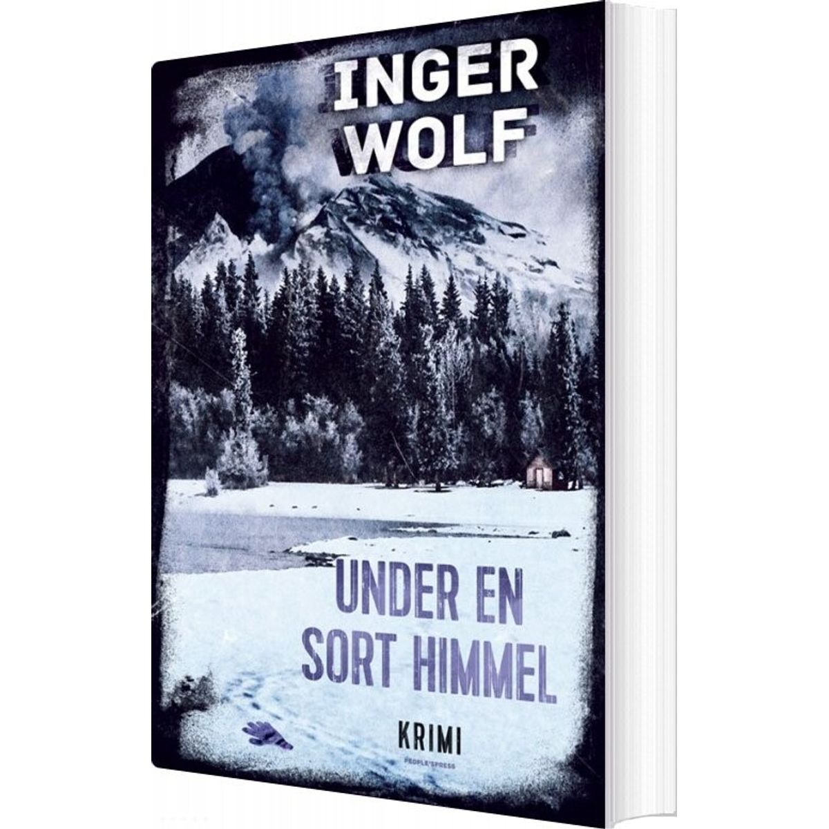 Under En Sort Himmel - Inger Wolf - Bog