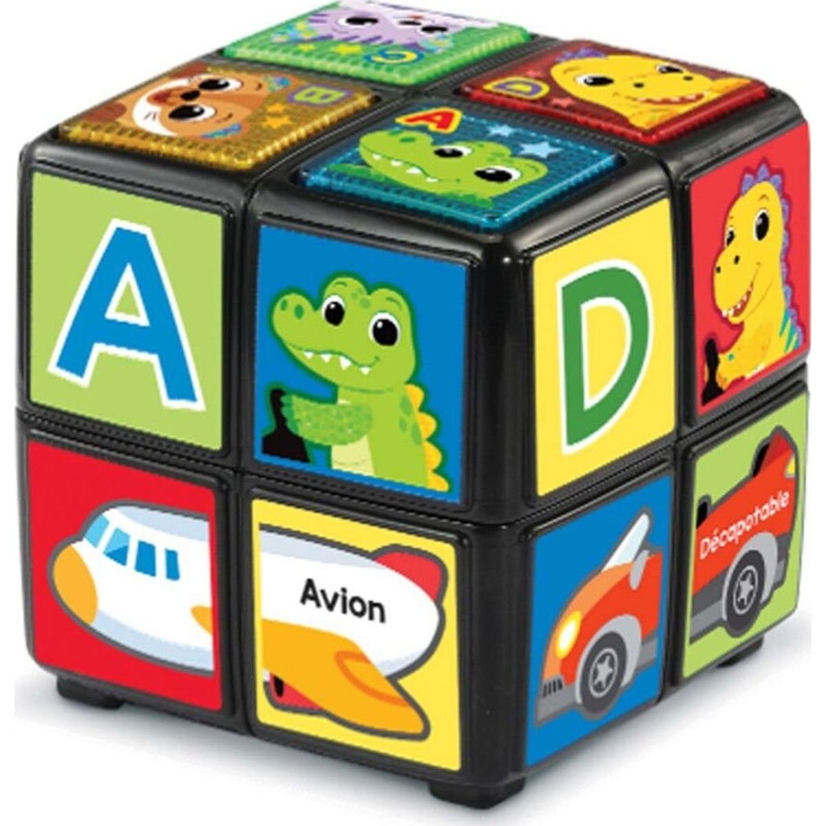 Vtech - Twist & Teach Animal Cube - (950-558432)