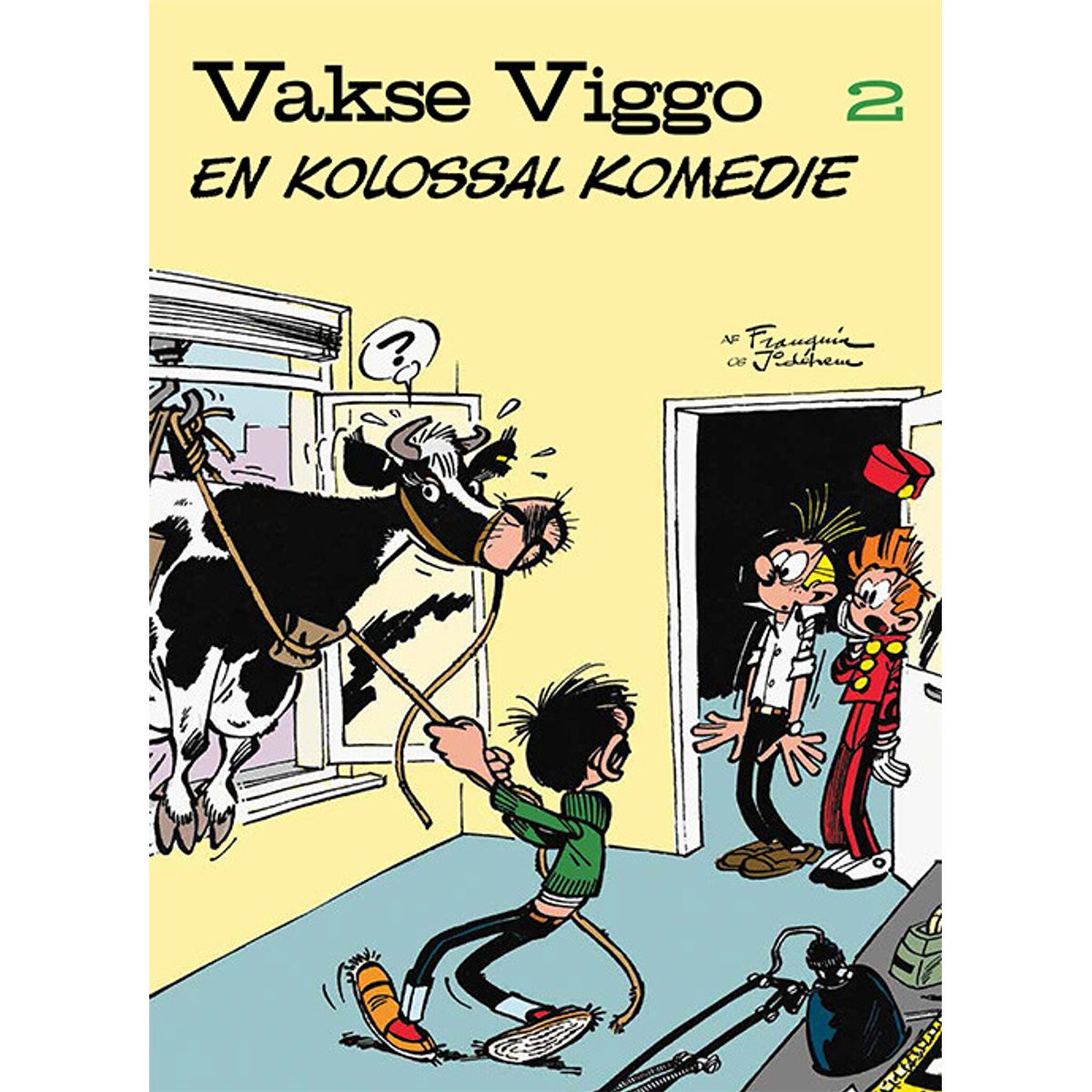 Vakse Viggo 2: En Kolossal Komedie - Franquin - Tegneserie