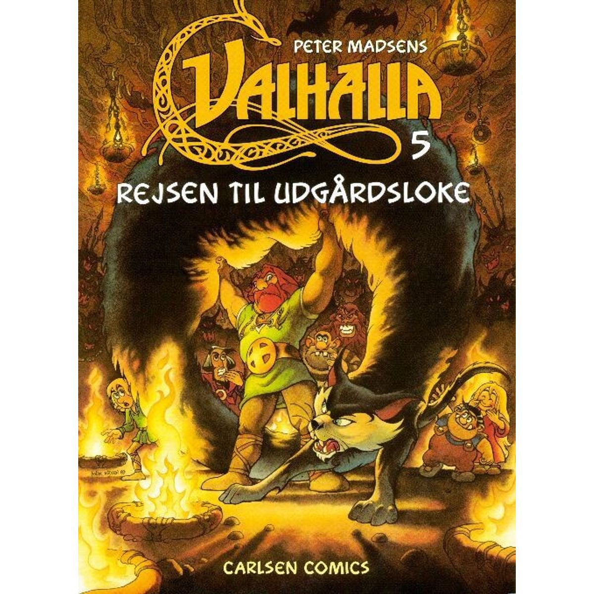 Valhalla 5: Rejsen Til Udgårdsloke - Per Vadmand - Tegneserie