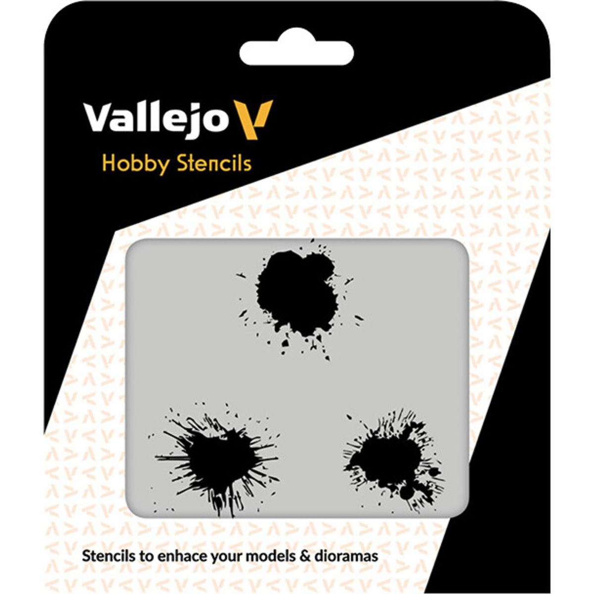 Vallejo - Hobby Stencils - Maleskabelon - Malerpletter