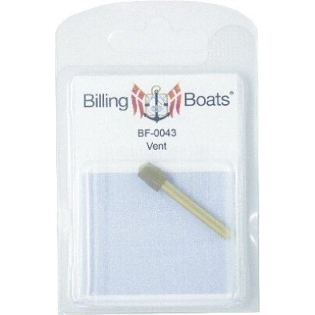 Billing Boats Fittings - Ventil - 7x40 Mm