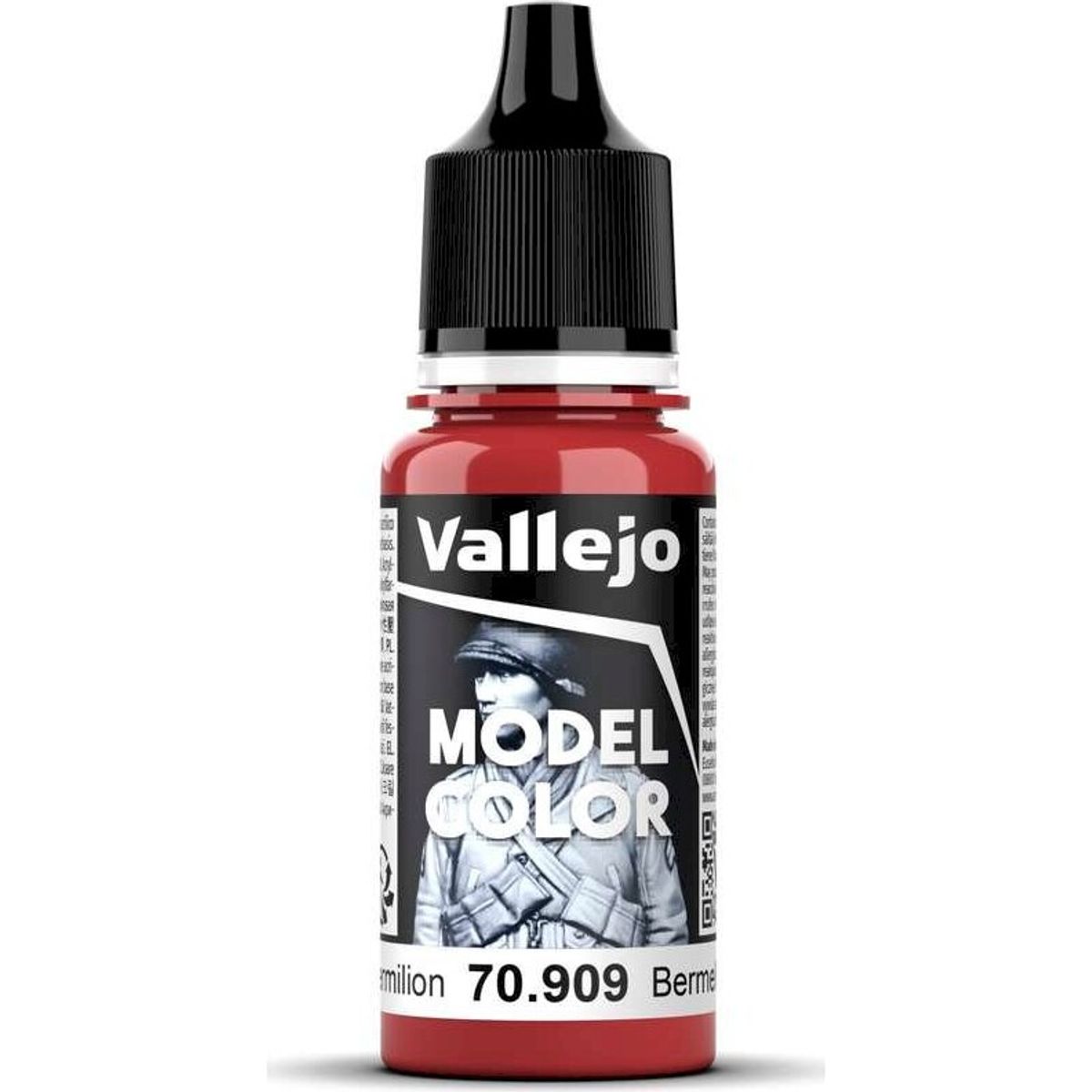 Vallejo - Model Color - Vermilion Mat - 17-18 Ml - 70909