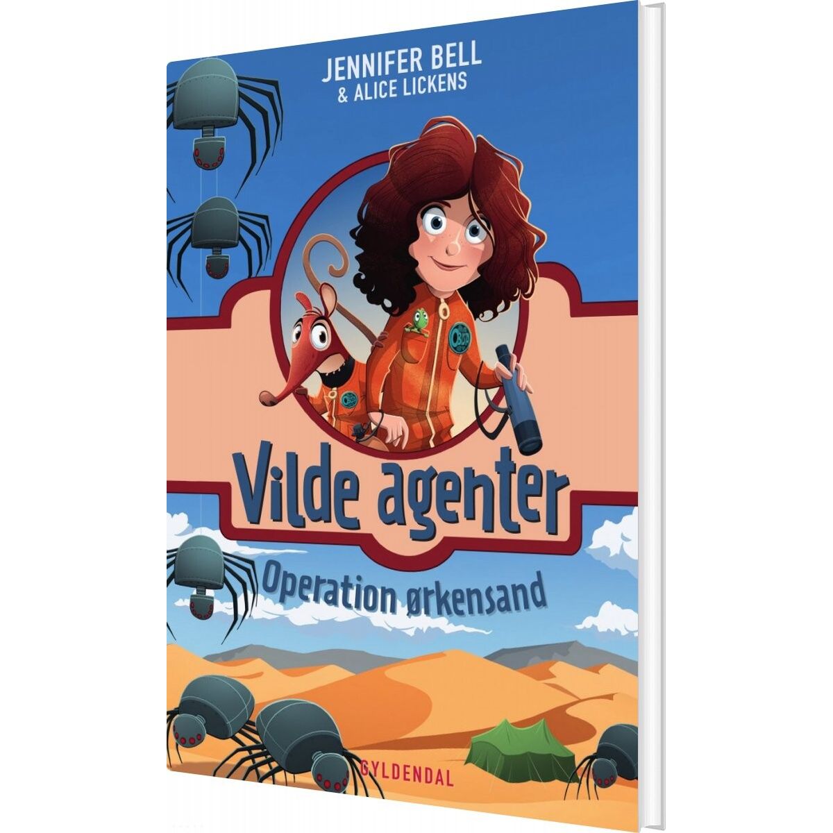 Vilde Agenter 3 - Operation ørkensand - Jennifer Bell - Bog