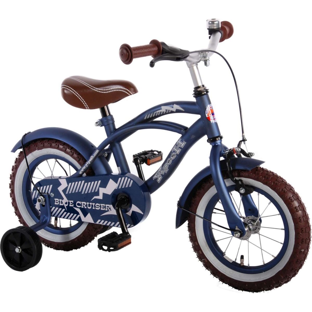 Volare Børnecykel - 3-4,5 år - 12'' - Blue Cruiser - Blå