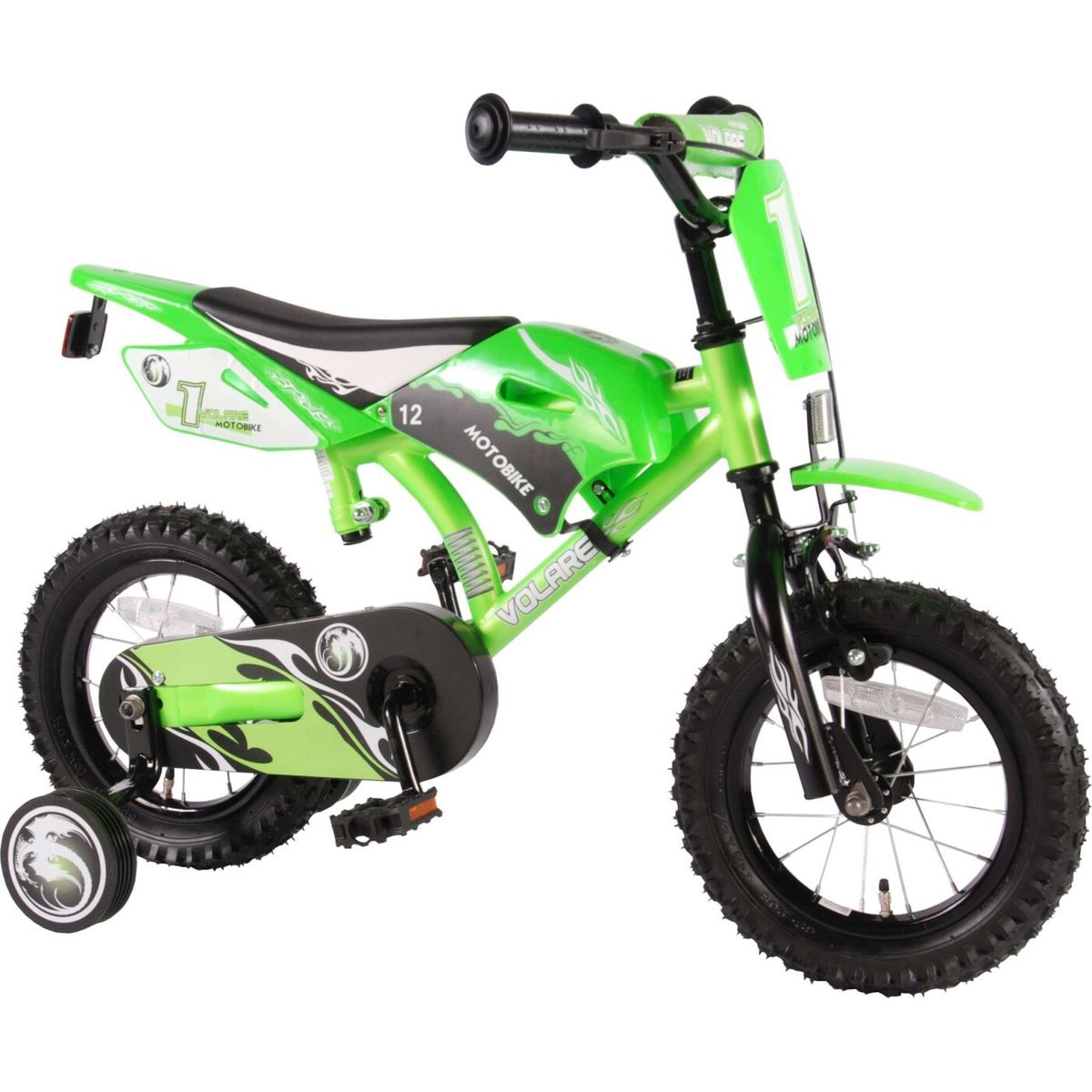 Drengecykel - 12'' Tommer - Volare - Motobike