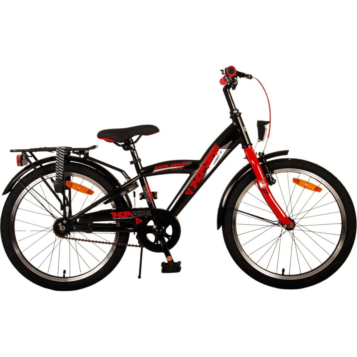 Volare - Børnecykel - 20" - Thombike - Sort Rød