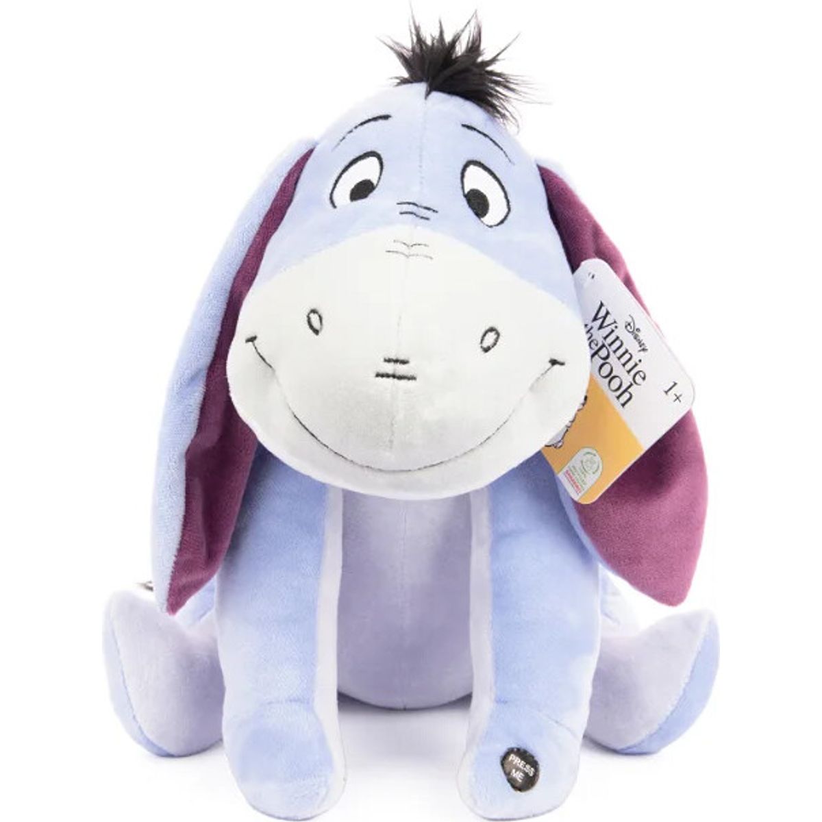 æsel Bamse Med Lyd - Disney Peter Plys - 28 Cm