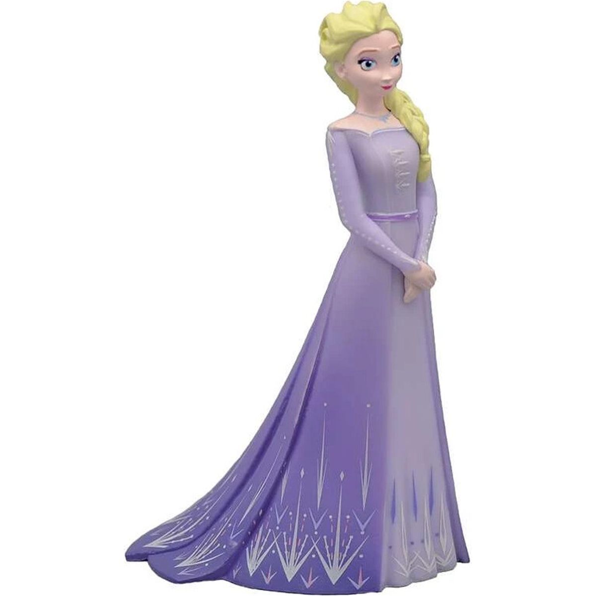 Bullyland - Elsa Figur I Lilla Kjole - Disney - 10 Cm - 13510