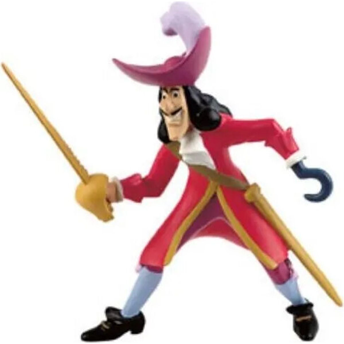 Walt Disney Kaptajn Hook 6,4x9,7x10,1cm - 12651 - Bullyland