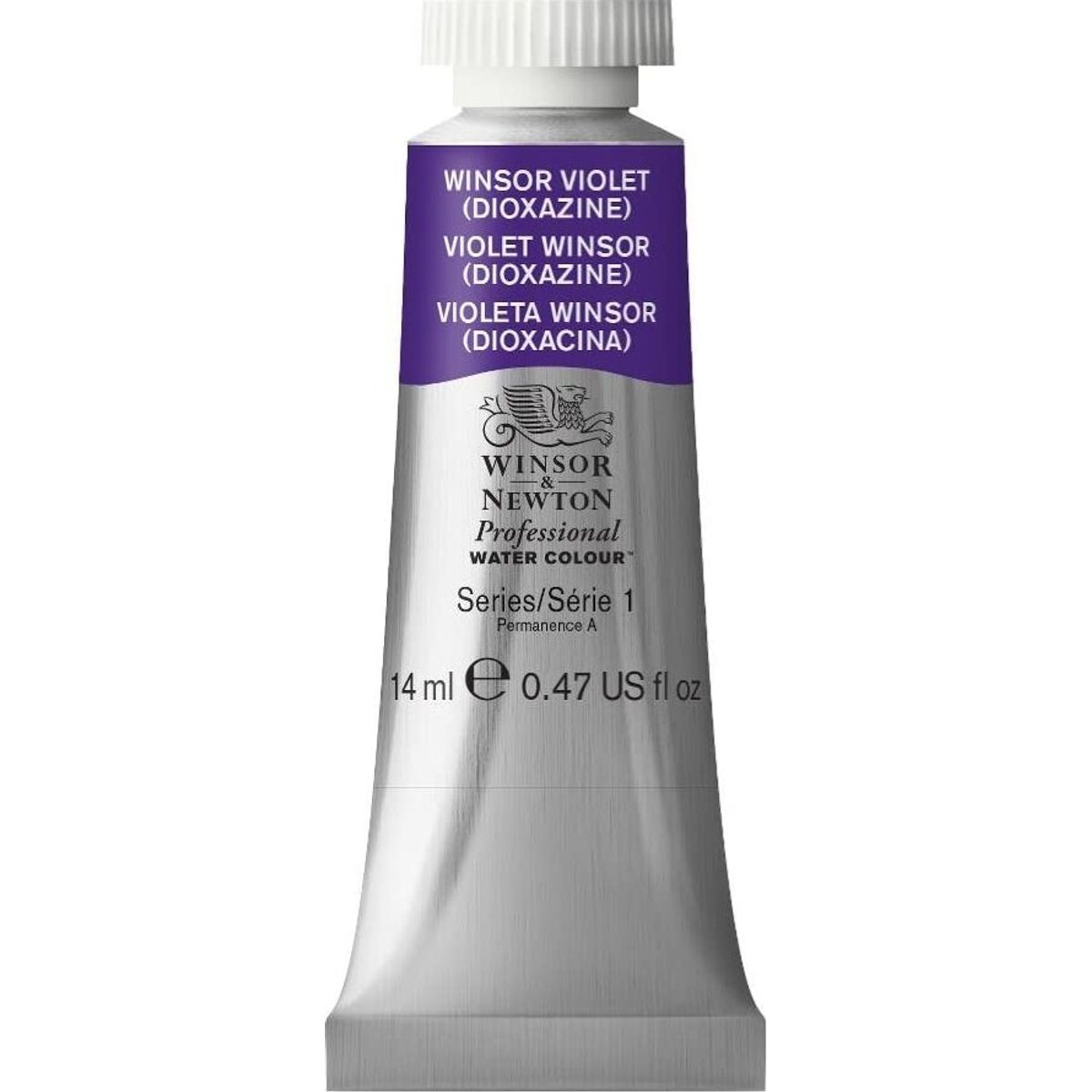 Winsor & Newton - Akvarelfarve - Winsor Violet 14 Ml