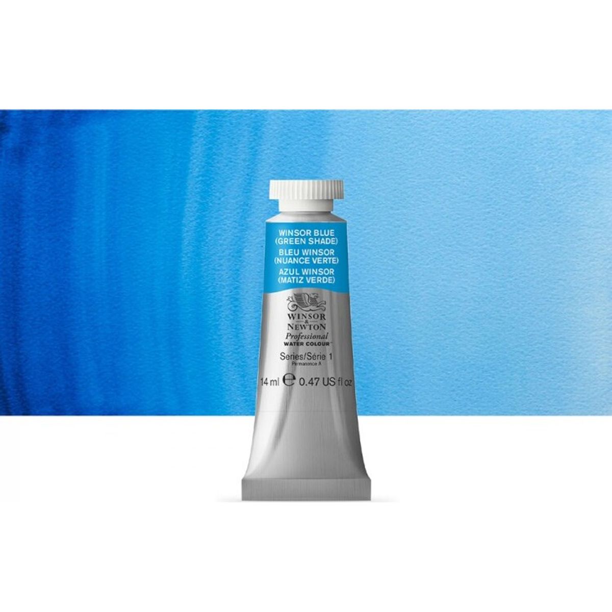 Winsor & Newton - Akvarelfarve - Winsor Blue Green Shade 14 Ml