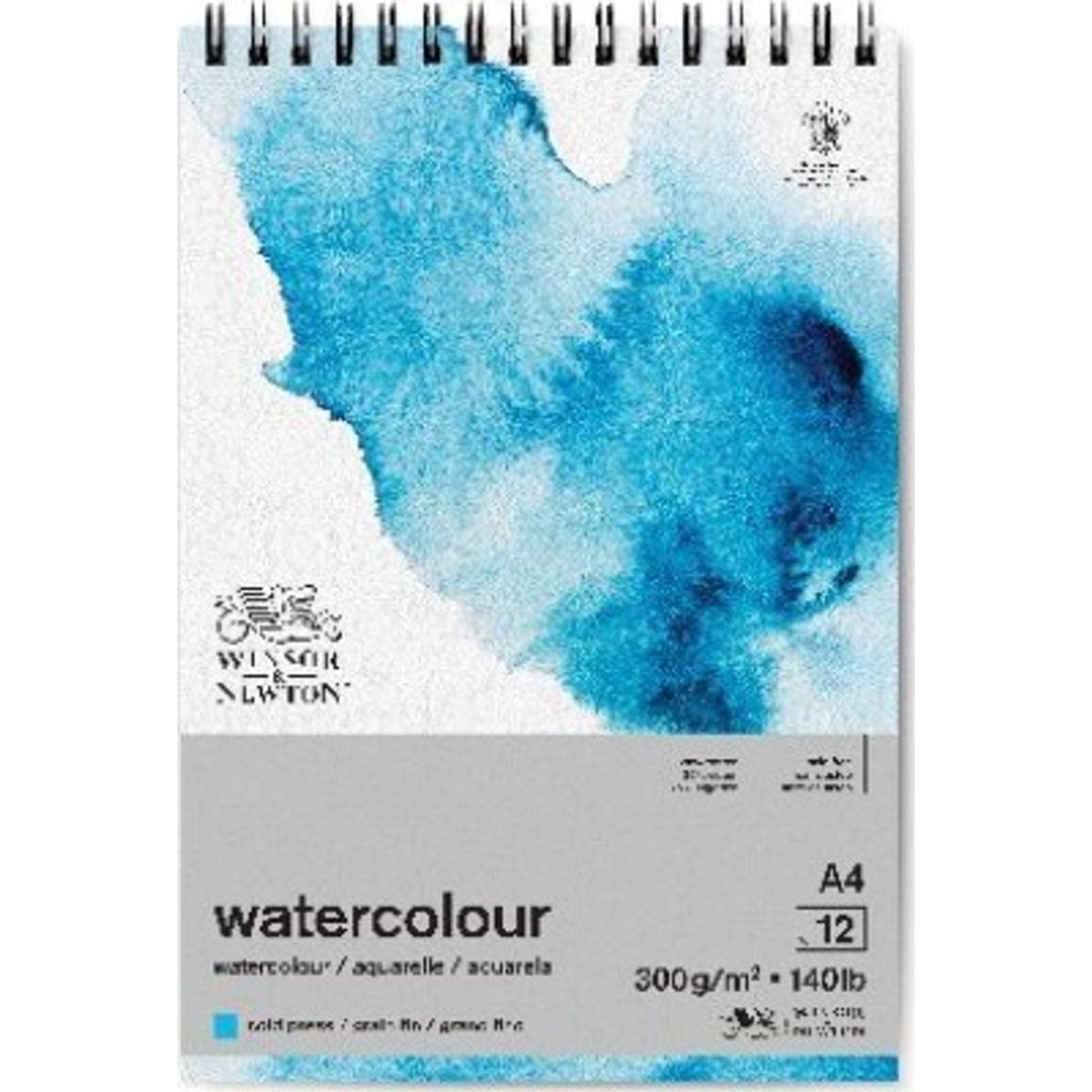 Winsor & Newton - Akvarelblok - A4 - Cold Press - 12 Ark