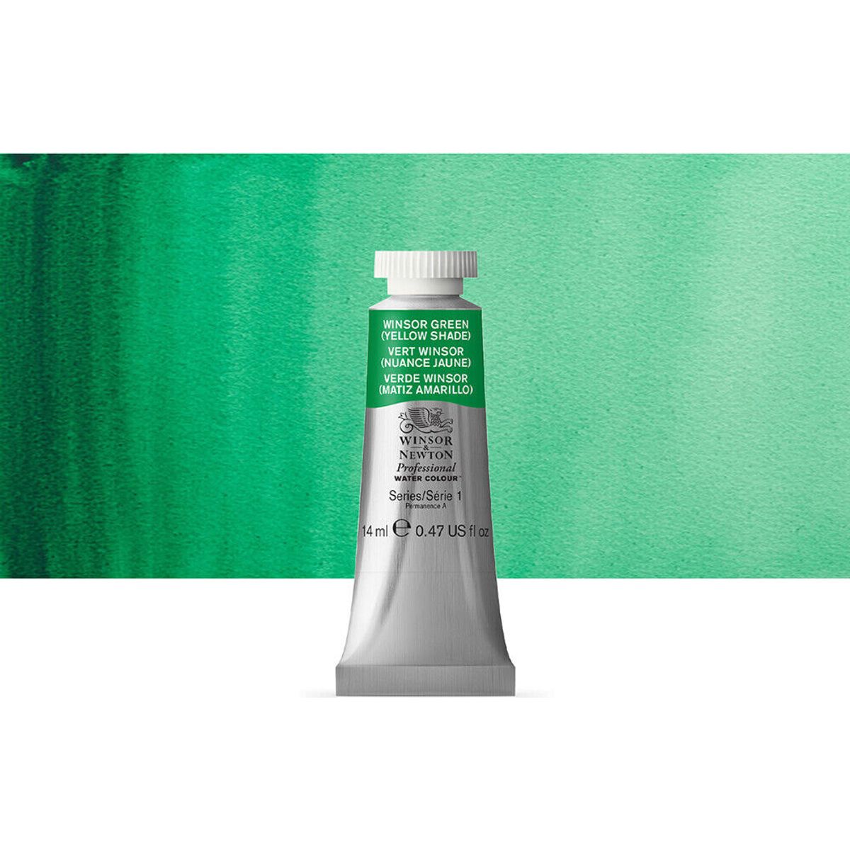 Winsor & Newton - Akvarelfarve - Winsor Green Yellow Shade 14 Ml