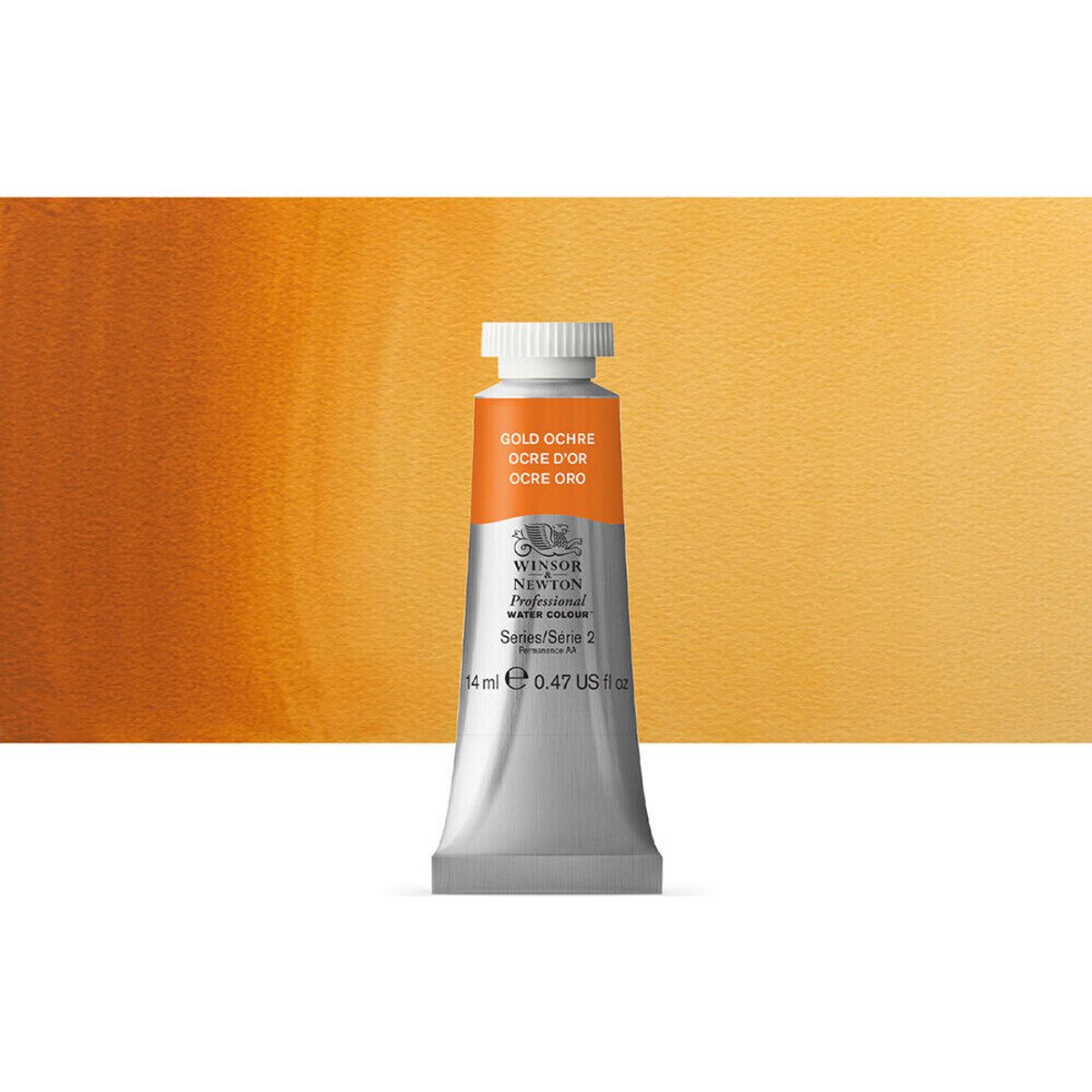 Winsor & Newton - Akvarelfarve - Gold Ochre 14 Ml