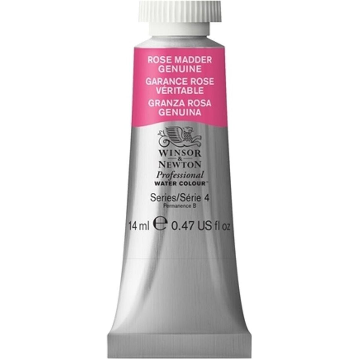 Winsor & Newton - Akvarelfarve - Rose Madder Genuine 14 Ml