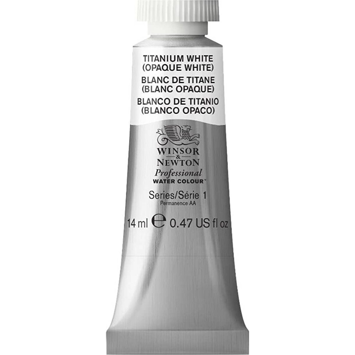 Winsor & Newton - Akvarelfarve - Titanium White Opaque