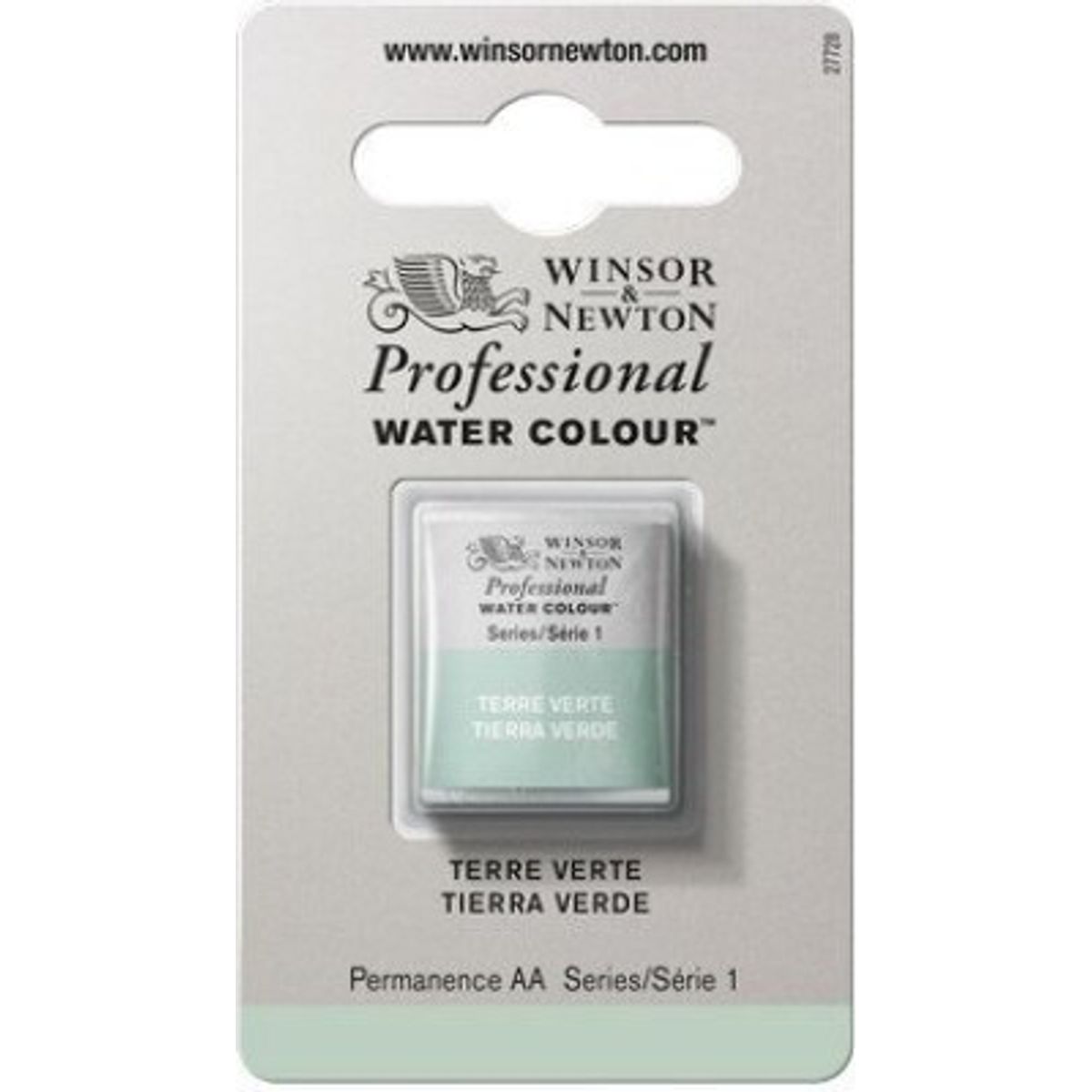 Winsor & Newton - Akvarelfarve 1/2 Pan - Terre Verte