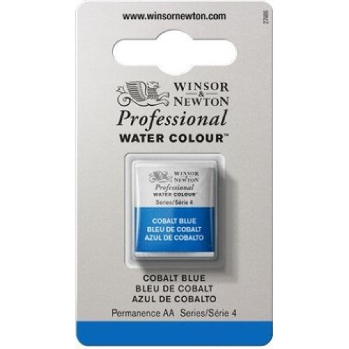 Winsor & Newton - Akvarelfarve 1/2 Pan - Cobalt Blue