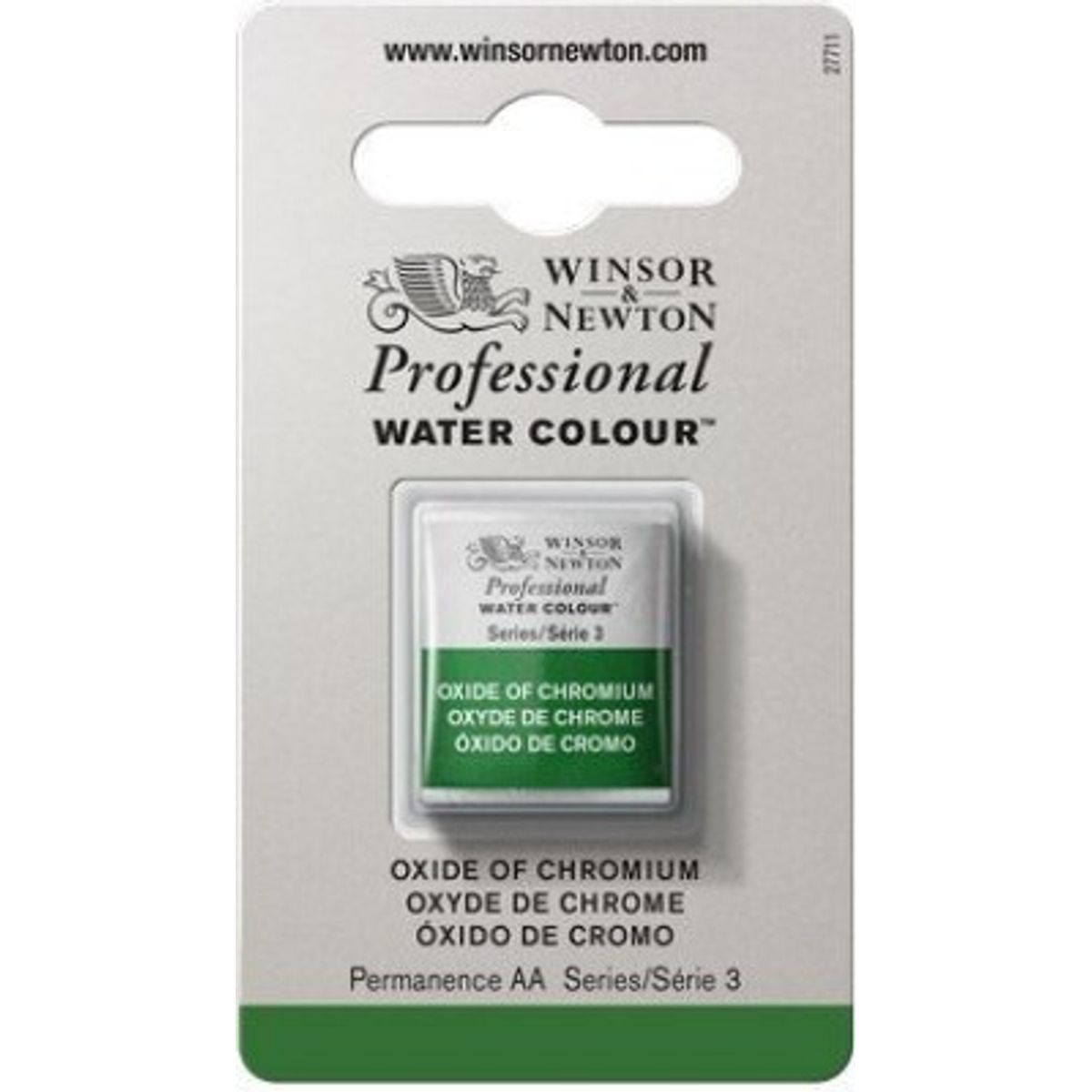 Winsor & Newton - Akvarelfarve 1/2 Pan - Oxide Of Chromium