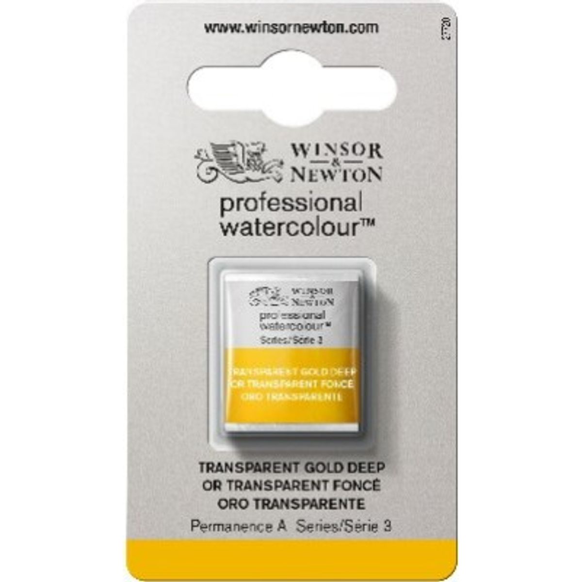 Winsor & Newton - Akvarelfarve 1/2 Pan - Quinacridone Gold