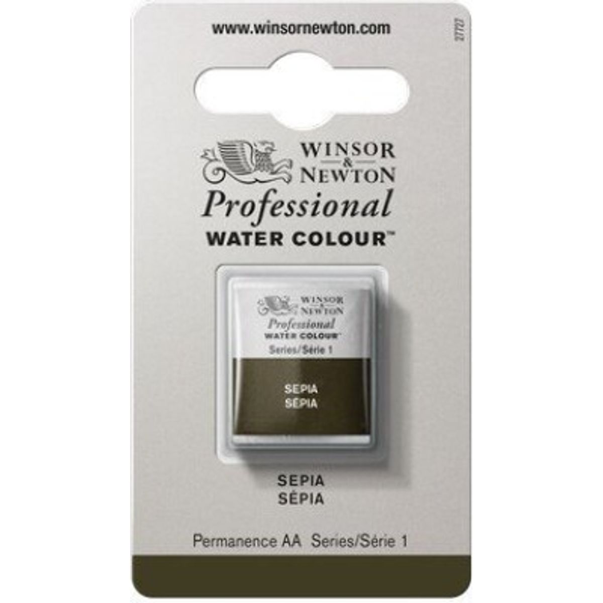 Winsor & Newton - Akvarelfarve 1/2 Pan - Sepia