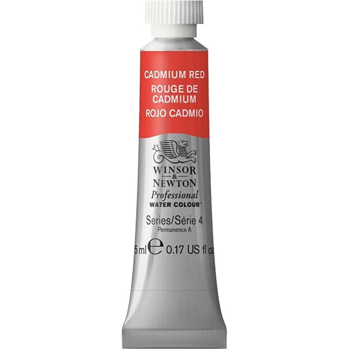 Winsor & Newton - Akvarelfarve - Cadmium Red Deep 5 Ml