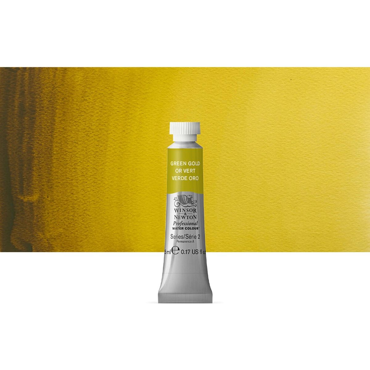 Winsor & Newton - Akvarelfarve - Green Gold 5 Ml